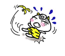 Laid back devil sticker #6741893