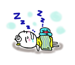 Laid back devil sticker #6741923