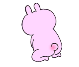 blank rabbit.2 sticker #6741930