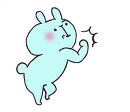 blank rabbit.2 sticker #6741933