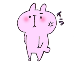 blank rabbit.2 sticker #6741943