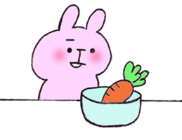 blank rabbit.2 sticker #6741948