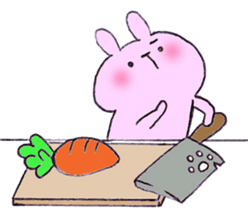 blank rabbit.2 sticker #6741949