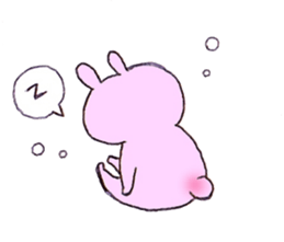 blank rabbit.2 sticker #6741952