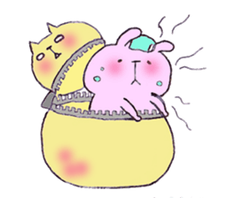 blank rabbit.2 sticker #6741953