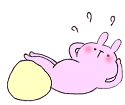 blank rabbit.2 sticker #6741955