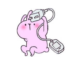 blank rabbit.2 sticker #6741963