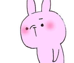 blank rabbit.2 sticker #6741966