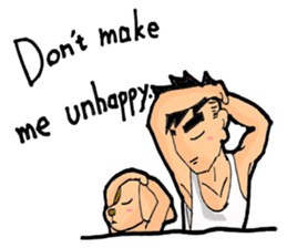 Kevin and cute pup sticker #6742004