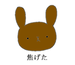 Mr. rabbit and summer sticker #6742051