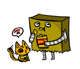 paper buddy sticker #6742613