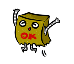 paper buddy sticker #6742619