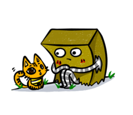 paper buddy sticker #6742628