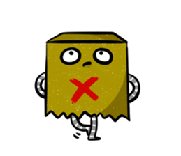 paper buddy sticker #6742646