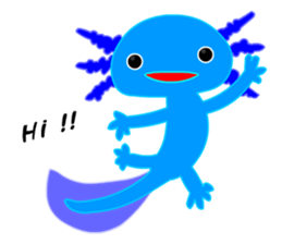 Axolotl Wooper Looper sticker #6742928