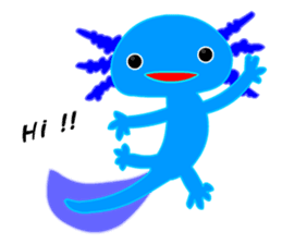 Axolotl Wooper Looper sticker #6742928