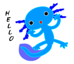 Axolotl Wooper Looper sticker #6742929