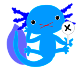 Axolotl Wooper Looper sticker #6742937