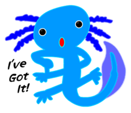 Axolotl Wooper Looper sticker #6742944