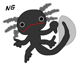 Axolotl Wooper Looper sticker #6742950