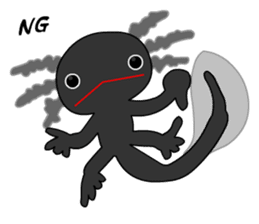 Axolotl Wooper Looper sticker #6742950
