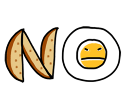 Happy Fried Egg sticker #6743173