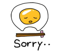 Happy Fried Egg sticker #6743180