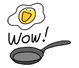 Happy Fried Egg sticker #6743182