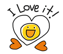 Happy Fried Egg sticker #6743191