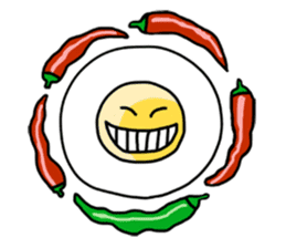 Happy Fried Egg sticker #6743202