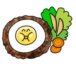 Happy Fried Egg sticker #6743206