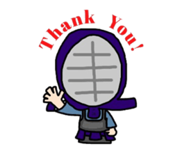 Kendo Boy sticker #6743288