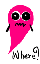 Happy little ghost sticker #6743329