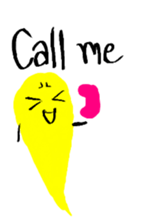 Happy little ghost sticker #6743338