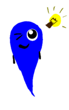 Happy little ghost sticker #6743342