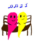 Happy little ghost sticker #6743345