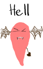 Happy little ghost sticker #6743365