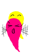 Happy little ghost sticker #6743367