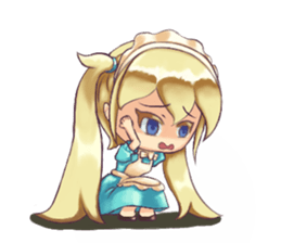 Missy and maids sticker #6743395