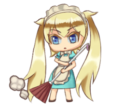 Missy and maids sticker #6743396