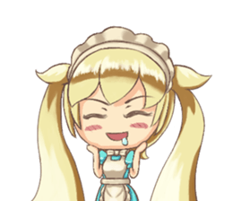 Missy and maids sticker #6743404