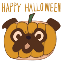 What the Pug? sticker #6743559