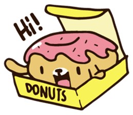 Dog Donuts sticker #6743608