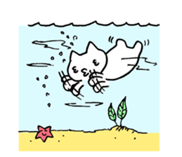 Japan Sticker KimamaNeko 9 sticker #6743705