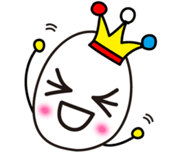 Kawaii Cute Useful boiled egg sticker sticker #6743737