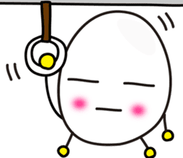 Kawaii Cute Useful boiled egg sticker sticker #6743746