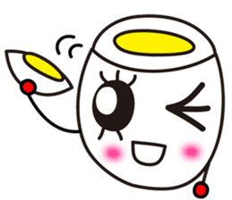 Kawaii Cute Useful boiled egg sticker sticker #6743750