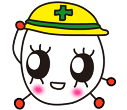 Kawaii Cute Useful boiled egg sticker sticker #6743755