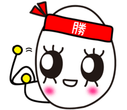 Kawaii Cute Useful boiled egg sticker sticker #6743756