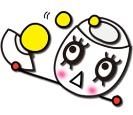 Kawaii Cute Useful boiled egg sticker sticker #6743757